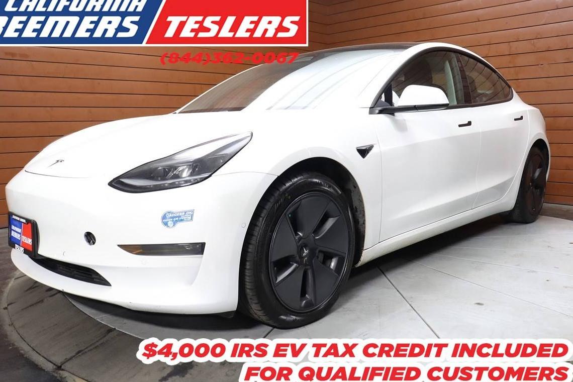 TESLA MODEL 3 2021 5YJ3E1EA2MF930639 image